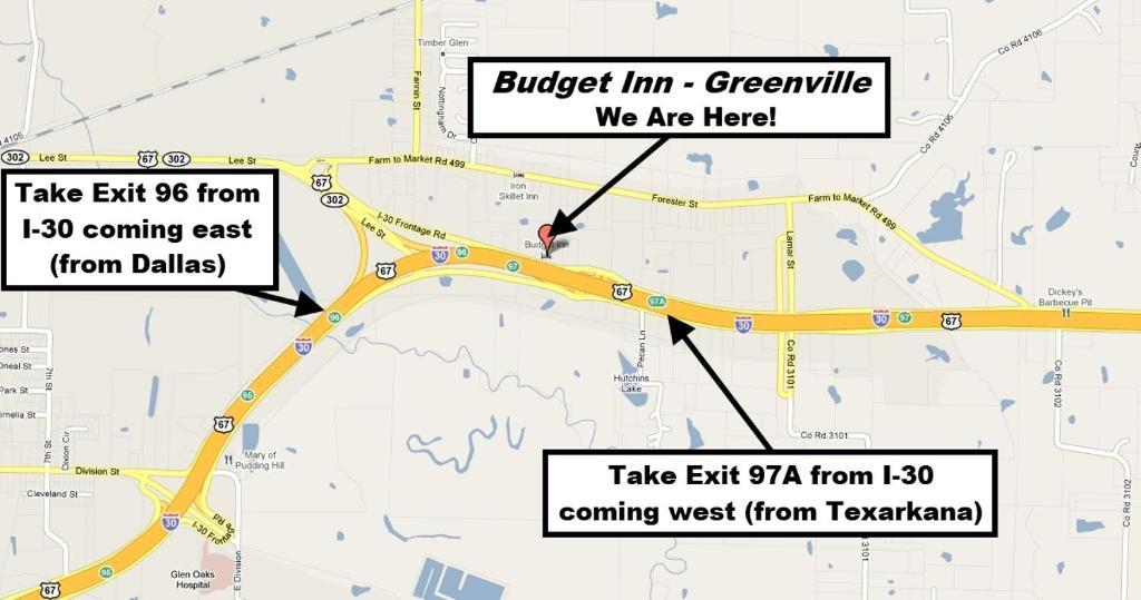Budget Inn Motel Greenville Tx المظهر الخارجي الصورة